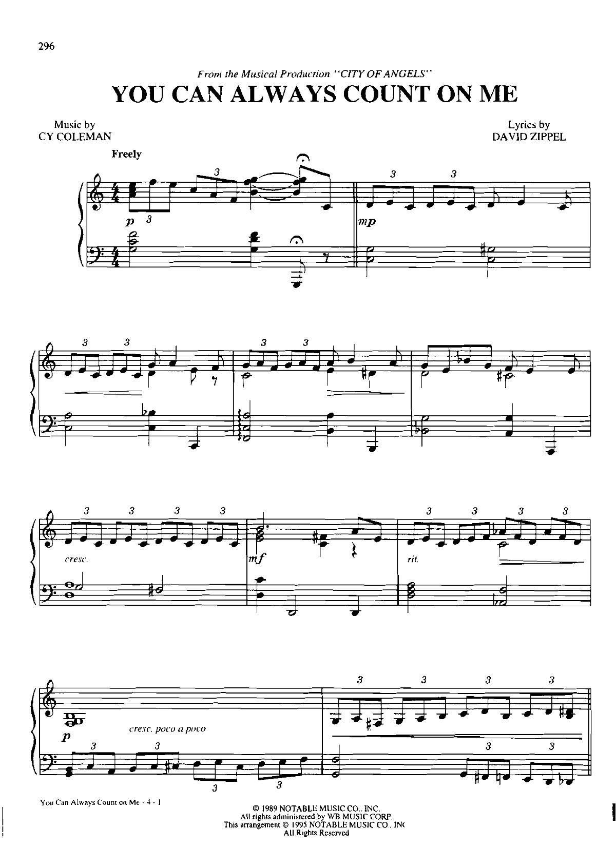 YOU CAN ALWAYS COUNT ON ME Dan Coates �������{ ��(����V)1