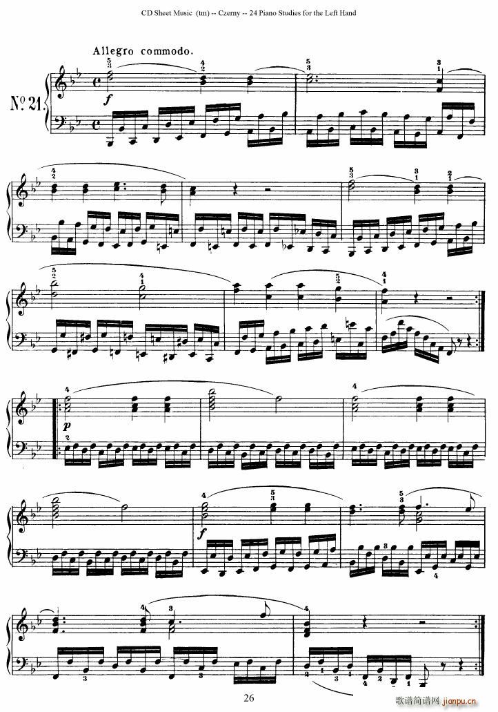 Left Hand Etudes(����V)26