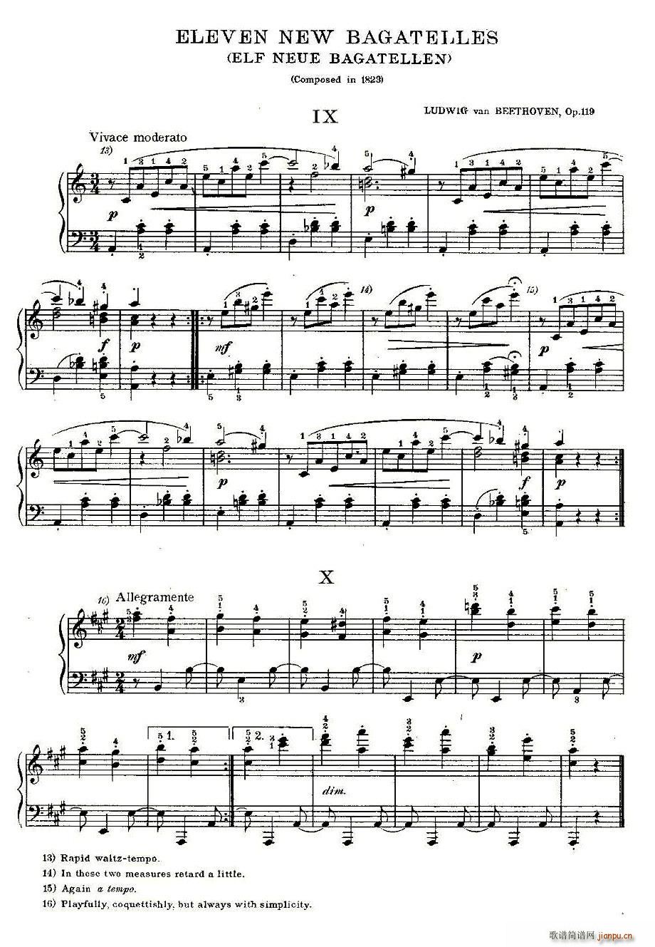 ؐ������СƷOp.119(����V)1