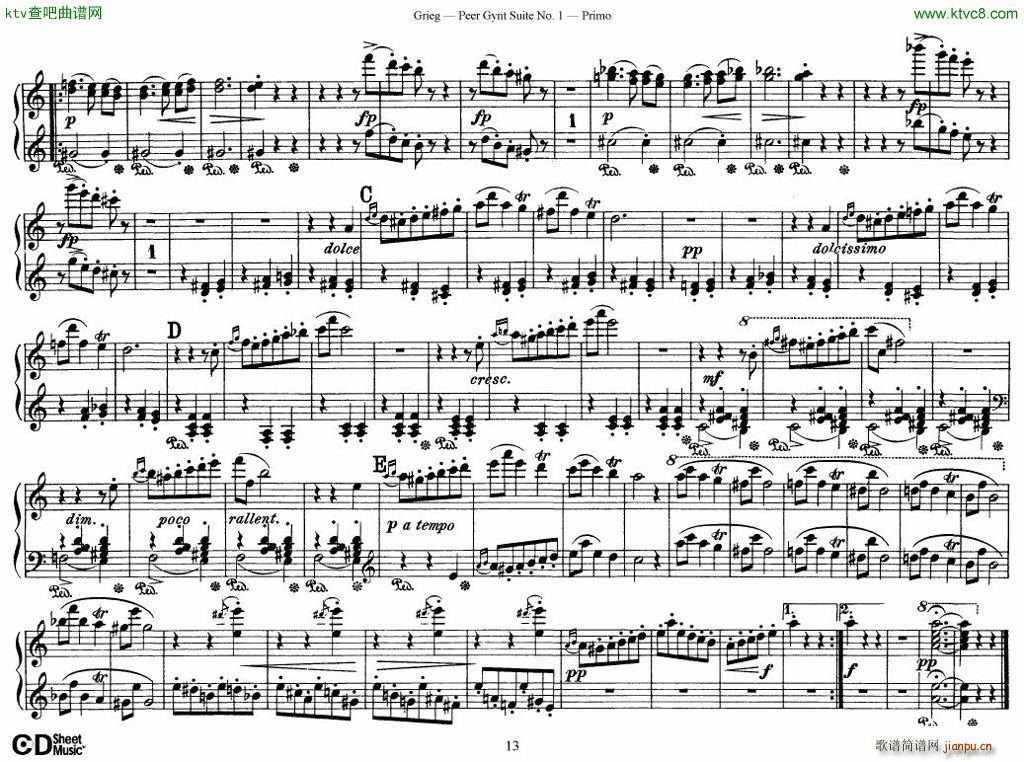 Peer Gynt Suite No 1(����V)13