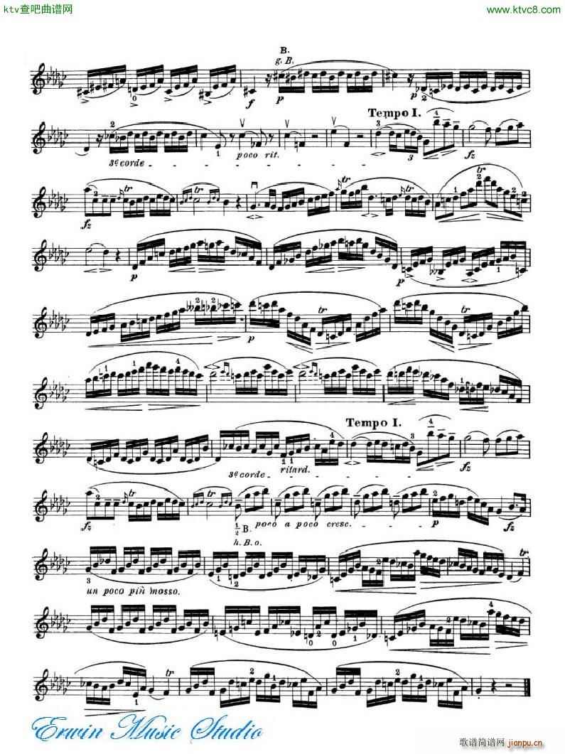 �_�� 24�׾�����Pierre Rode 24 Studi Per violino 09 16(ʮ�ּ�����)10
