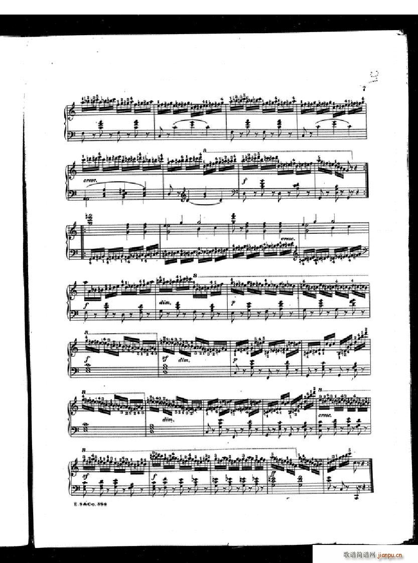 Czerny School of Velocity book 2 Op 299(����V)6