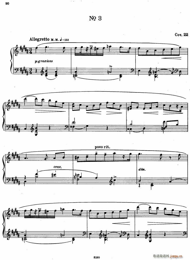 Beach Op 22 4 Preludes(����V)3