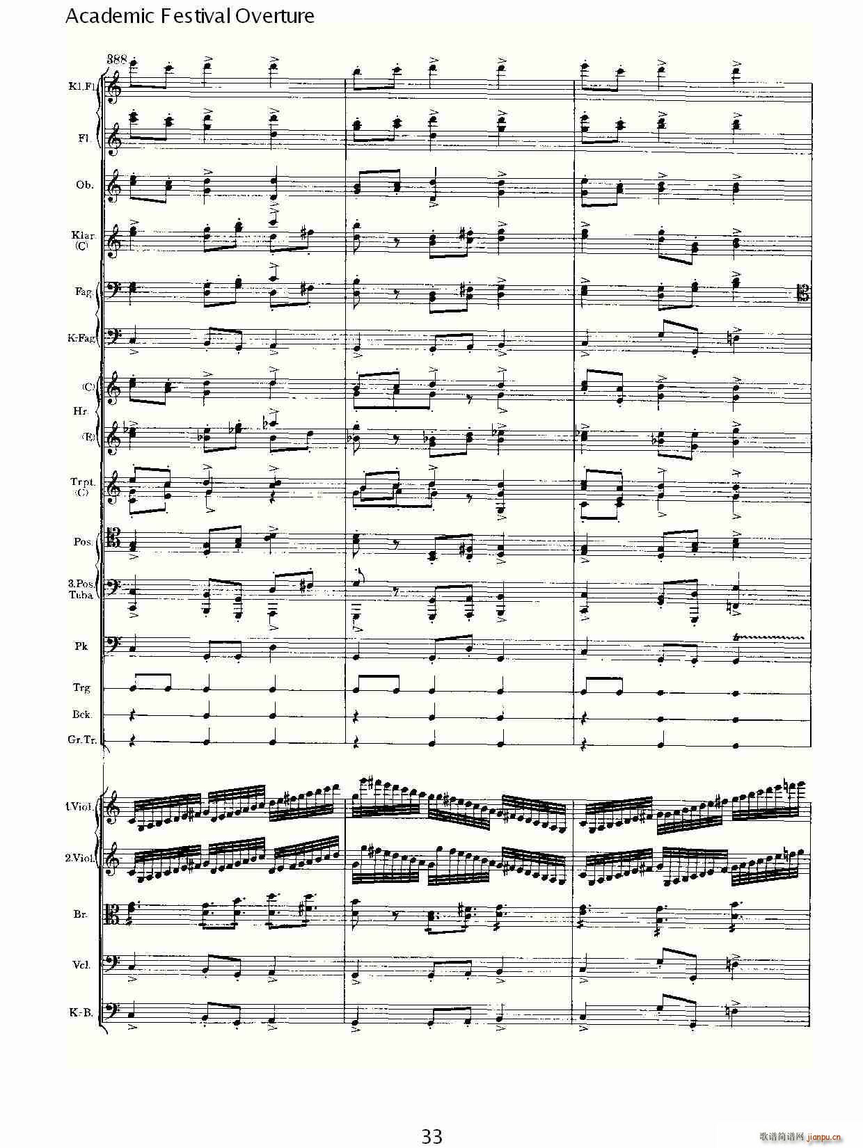 Academic Festival Overture(ʮ�ּ�����)33