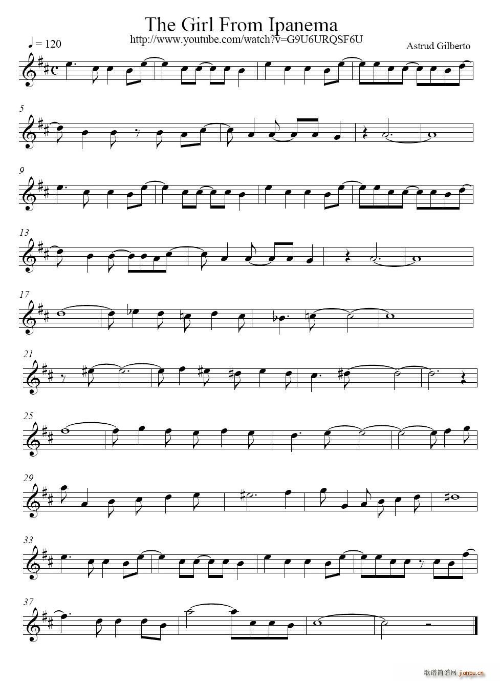 The Girl From Ipanema(ʮ�ּ�����)1