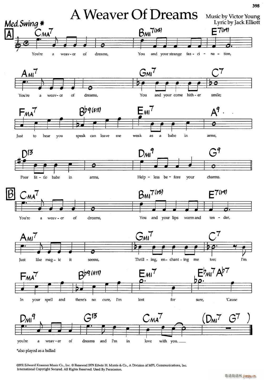 A Weaver Of Dreams ��ʿ�����(����V)1