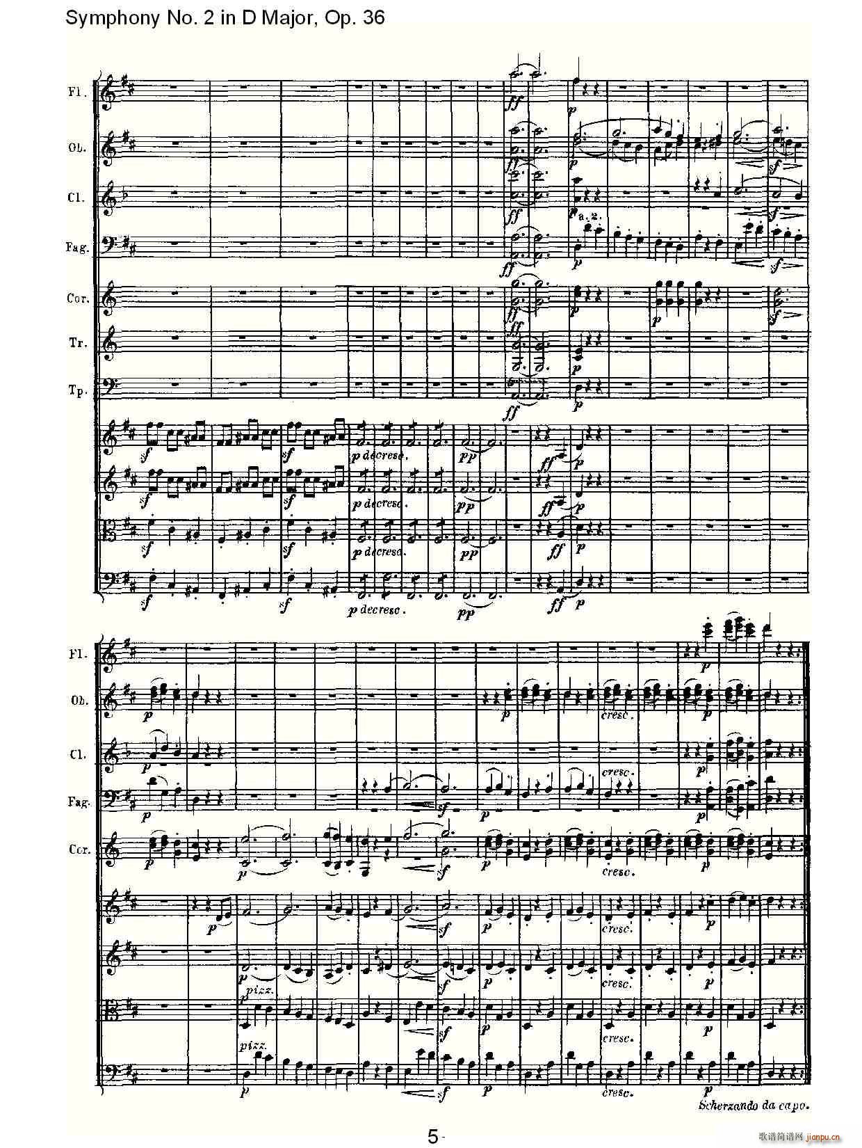 Symphony No. 2 in D Major, Op.36(ʮ�ּ�����)5