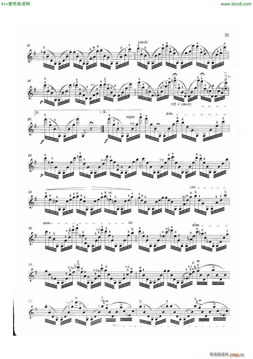 H W Ernst 6 Polyphonic Studies(����V)24