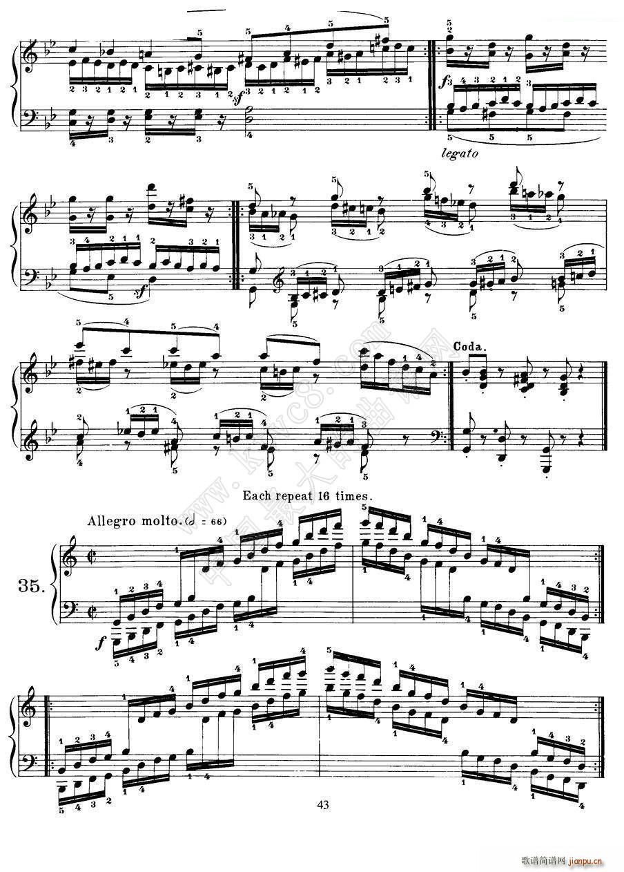 Czerny 40 Daily Exerci Op 337 31 35 40���ճ�Ӗ����(����V)8