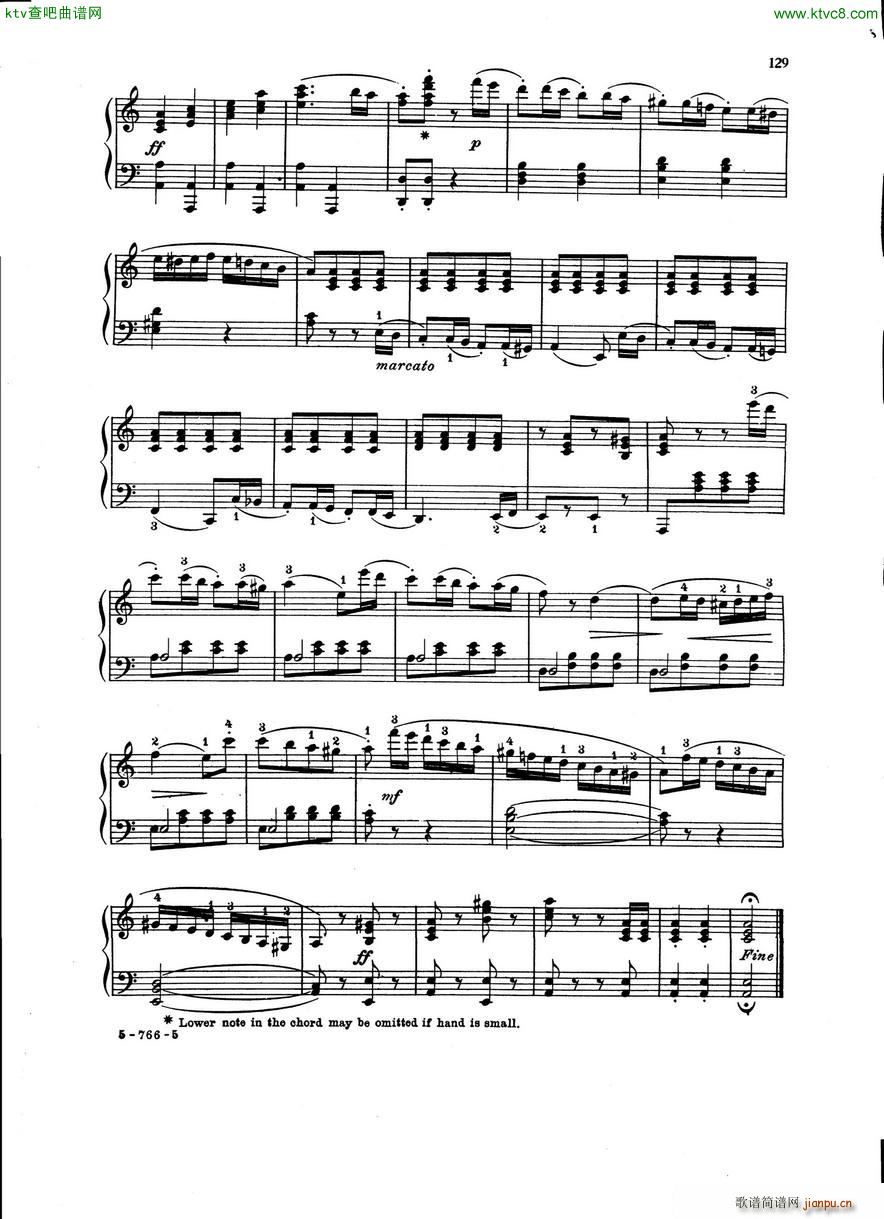 Burgmuller Rondo alla Turca Op 68(����V)5