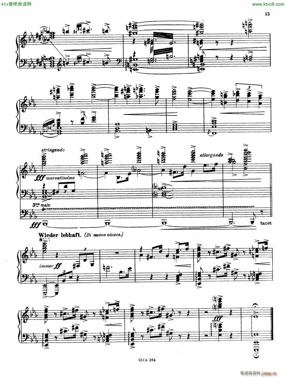 Casella �� La Mani��re de Richard Strauss piano(����V)3