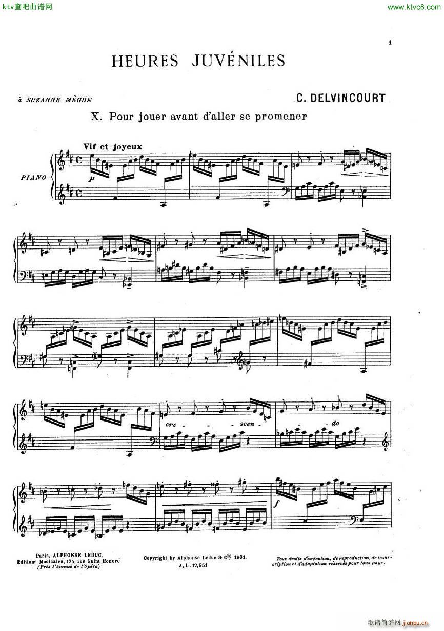 Delvincourt Heures juveniles No5 missing(����V)19