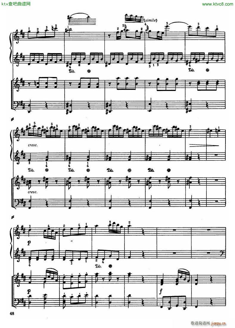 Haydn Piano Concerto in D Major 2pf(����V)46