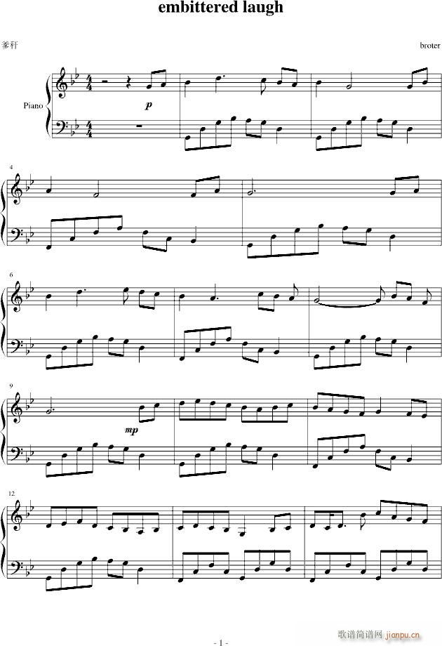 embittered laugh ��Ц(����V)1