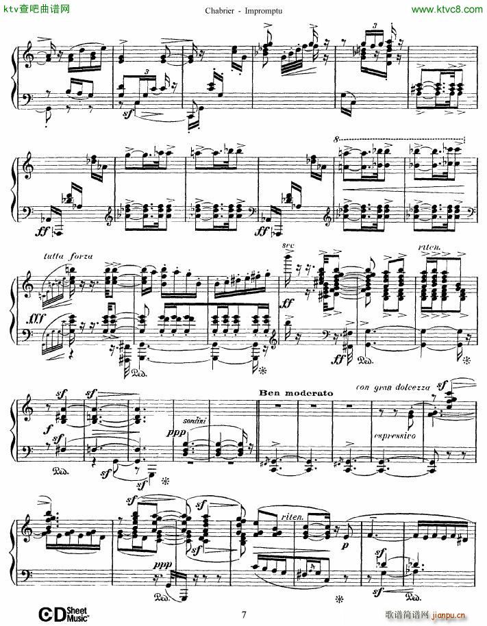 Chabrier Impromptu(����V)7