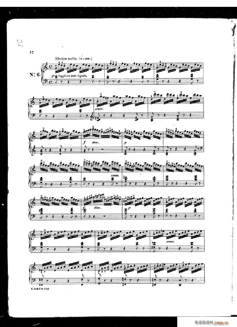 Czerny School of Velocity book 1 Op 299(����V)10