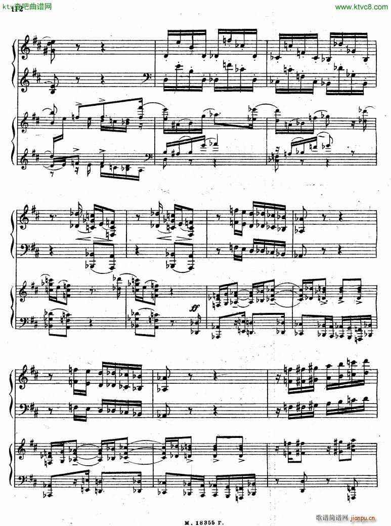 Feinberg op 36 Piano concerto No 2 ��(����V)51