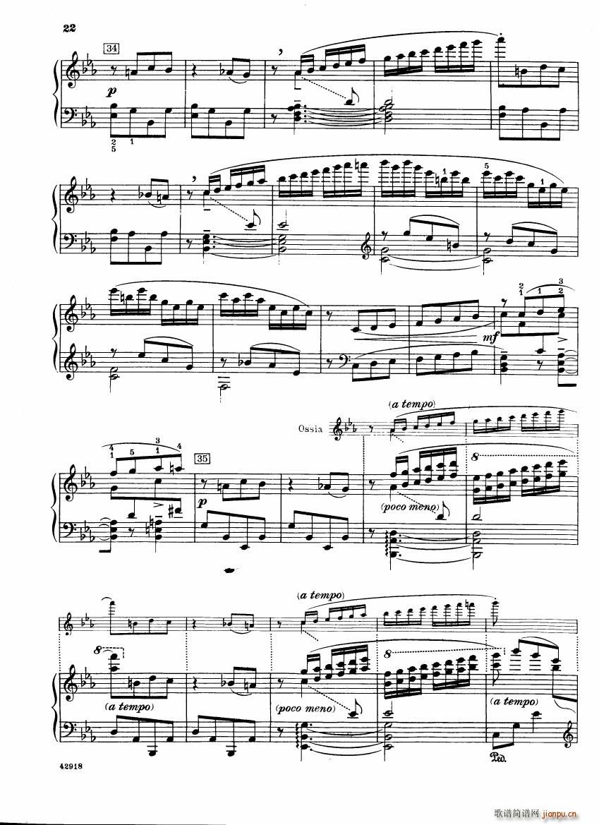 Barber op 28 Souvenirs piano solo(����V)22