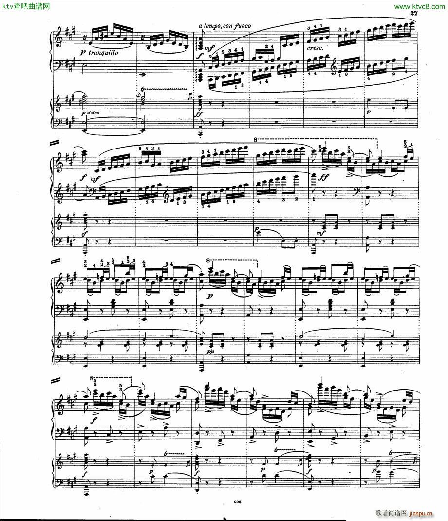 Hummel op 56 Rondo brillant pno orch(����V)26