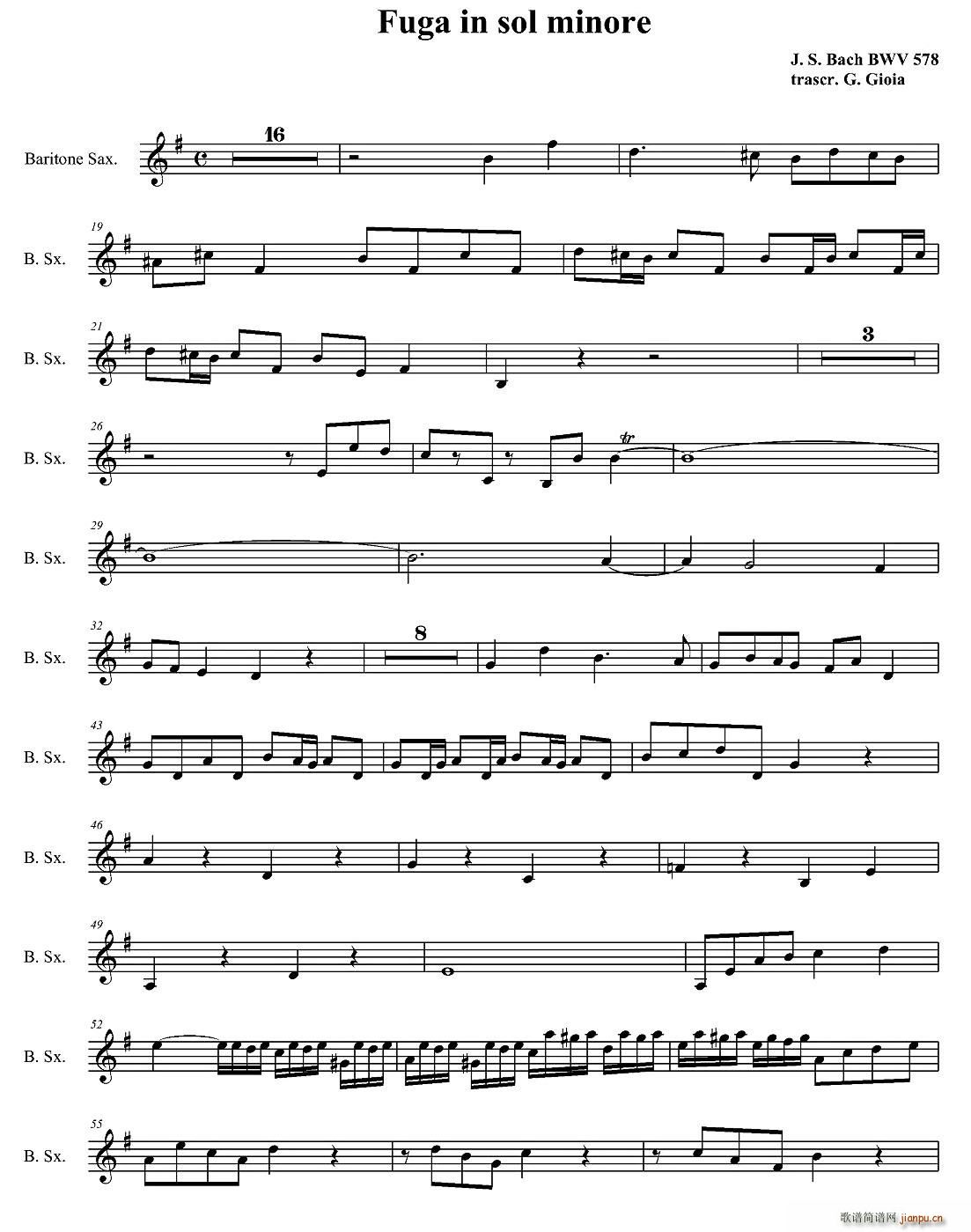 Fuga in sol minore ������֮�ϵ����_��˹(���V)1