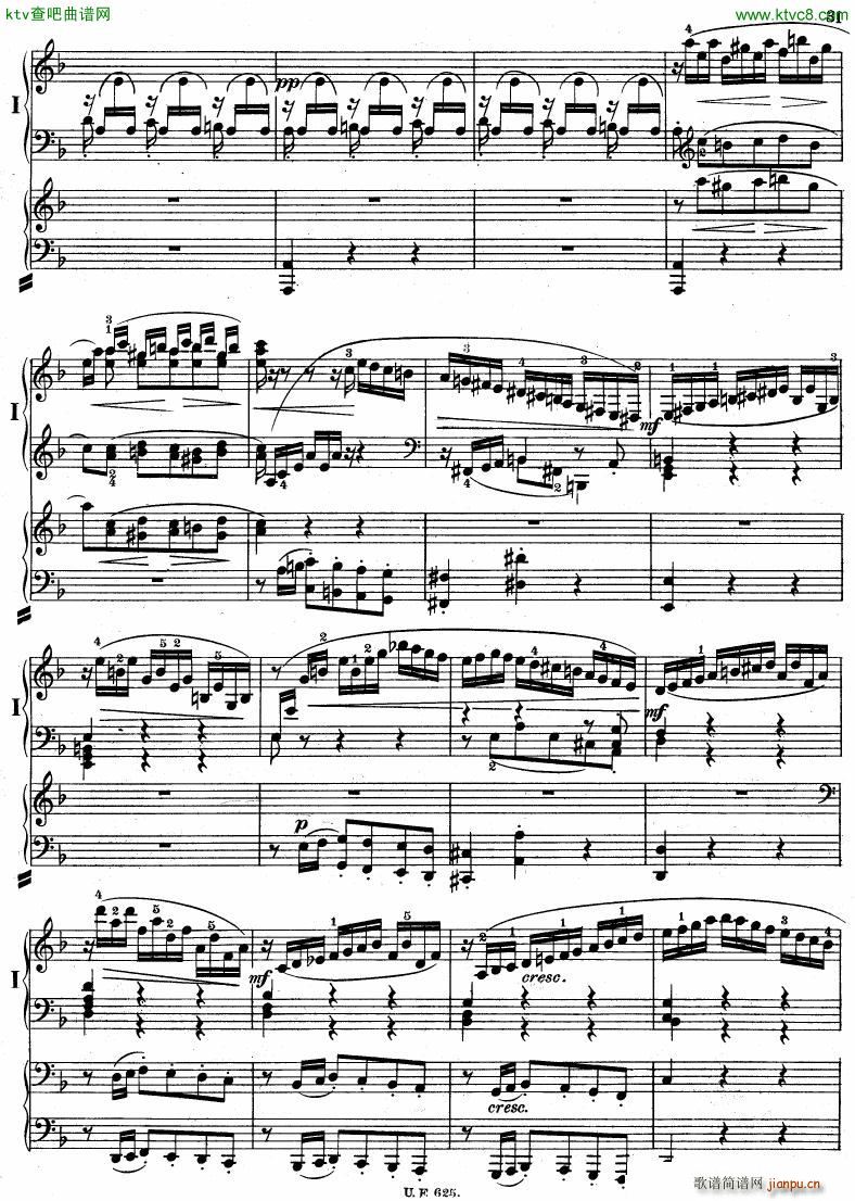 Bach JS BWV 1052 Keyboard Concerto in d ed R ntgen(����V)32