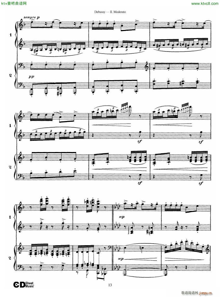 Debussy Printemps II(����V)13