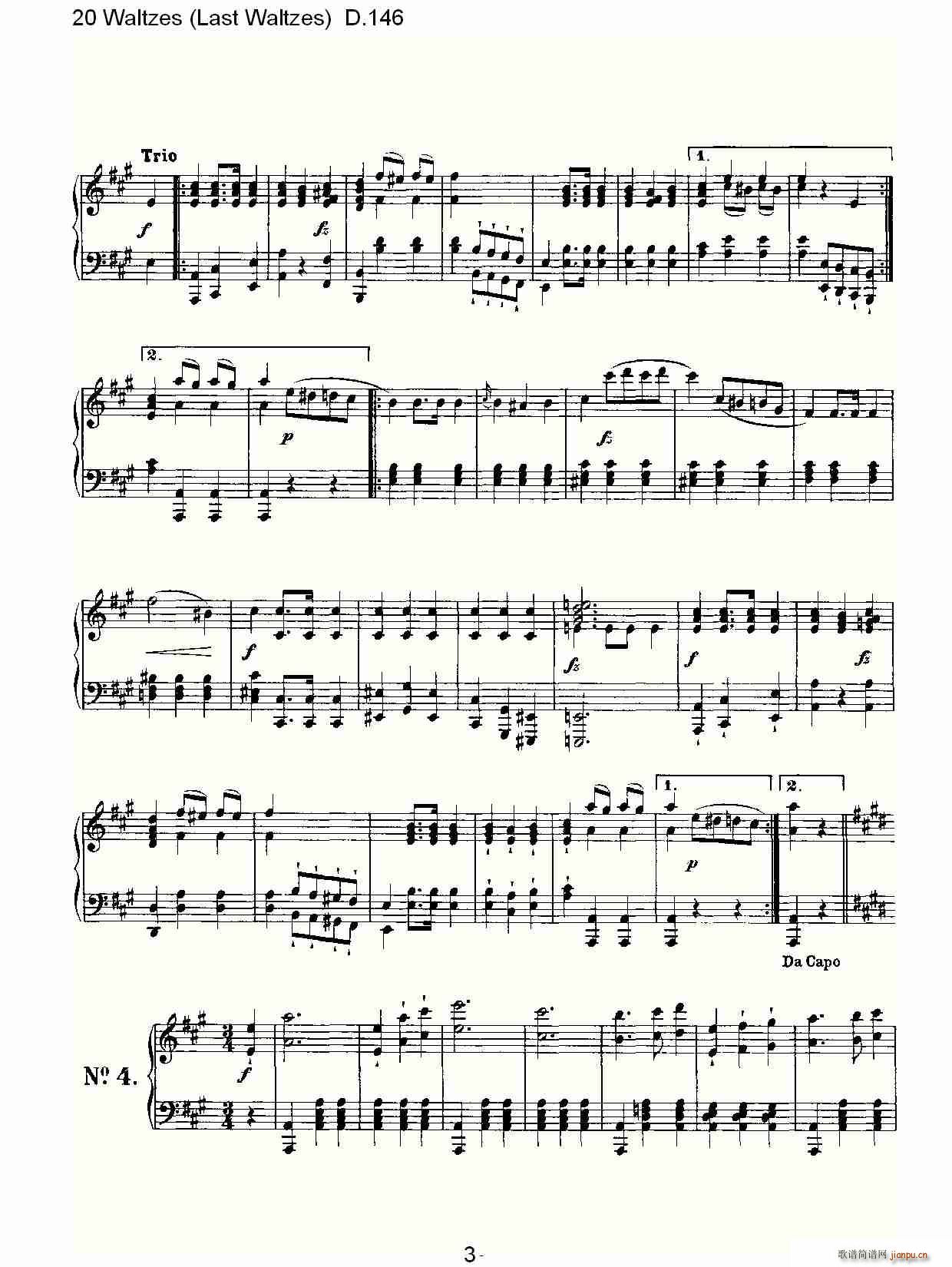 20 Waltzes(ʮ�ּ�����)3