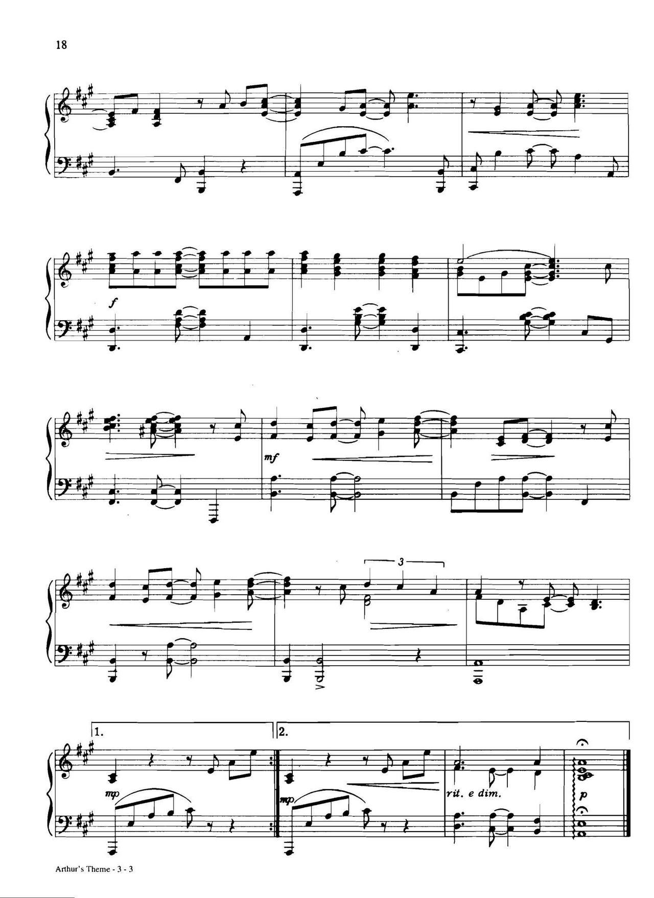 arthur s theme Dan Coates �������{ ��(����V)3