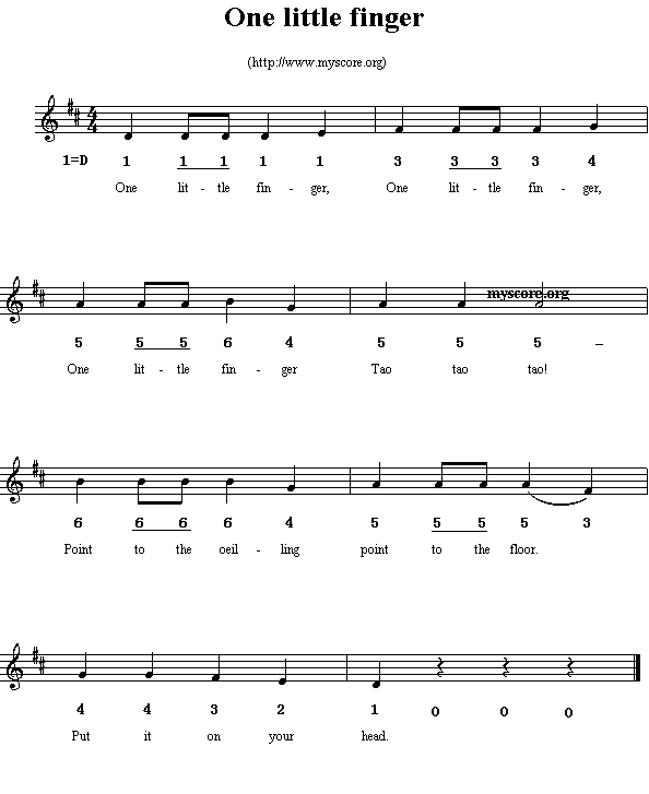 Ӣ�ă��裺Onelittlefinger(����)1