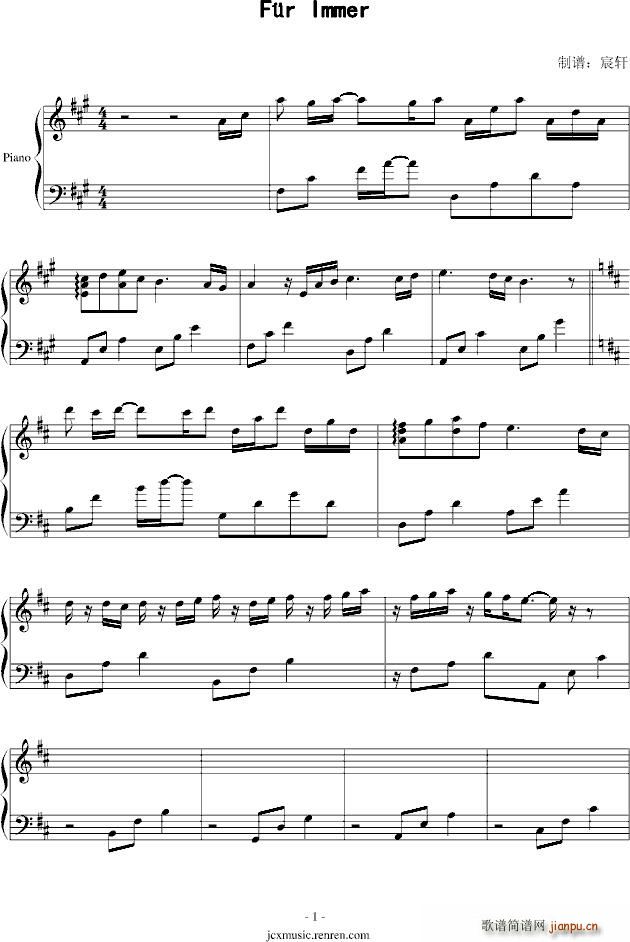 F��r Immer(����V)1