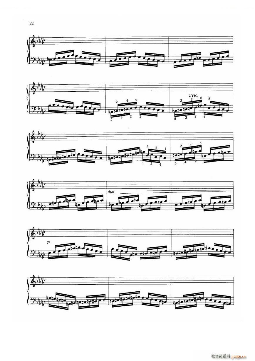 Dohnanyi Etude Op 28 3 3(ʮ�ּ�����)10