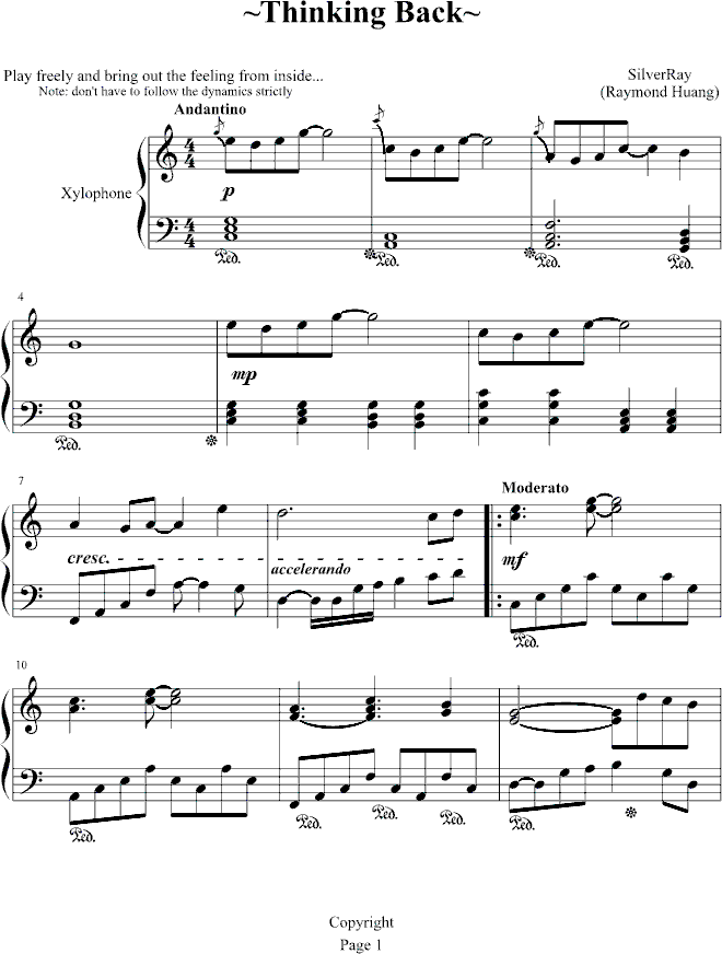 �ؑ�Thinking��Back��ǰ(����V)1