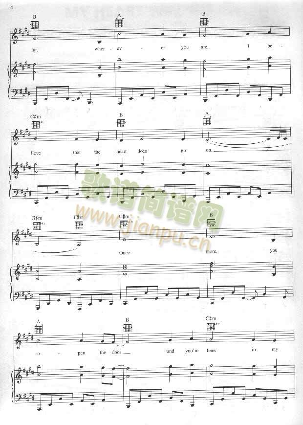 MyHeartWillGoOn���F�_��̖(����V)3