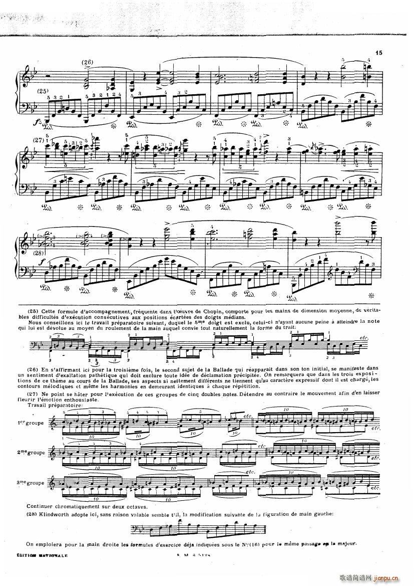 Chopin Cortot 4 Ballades(����V)15