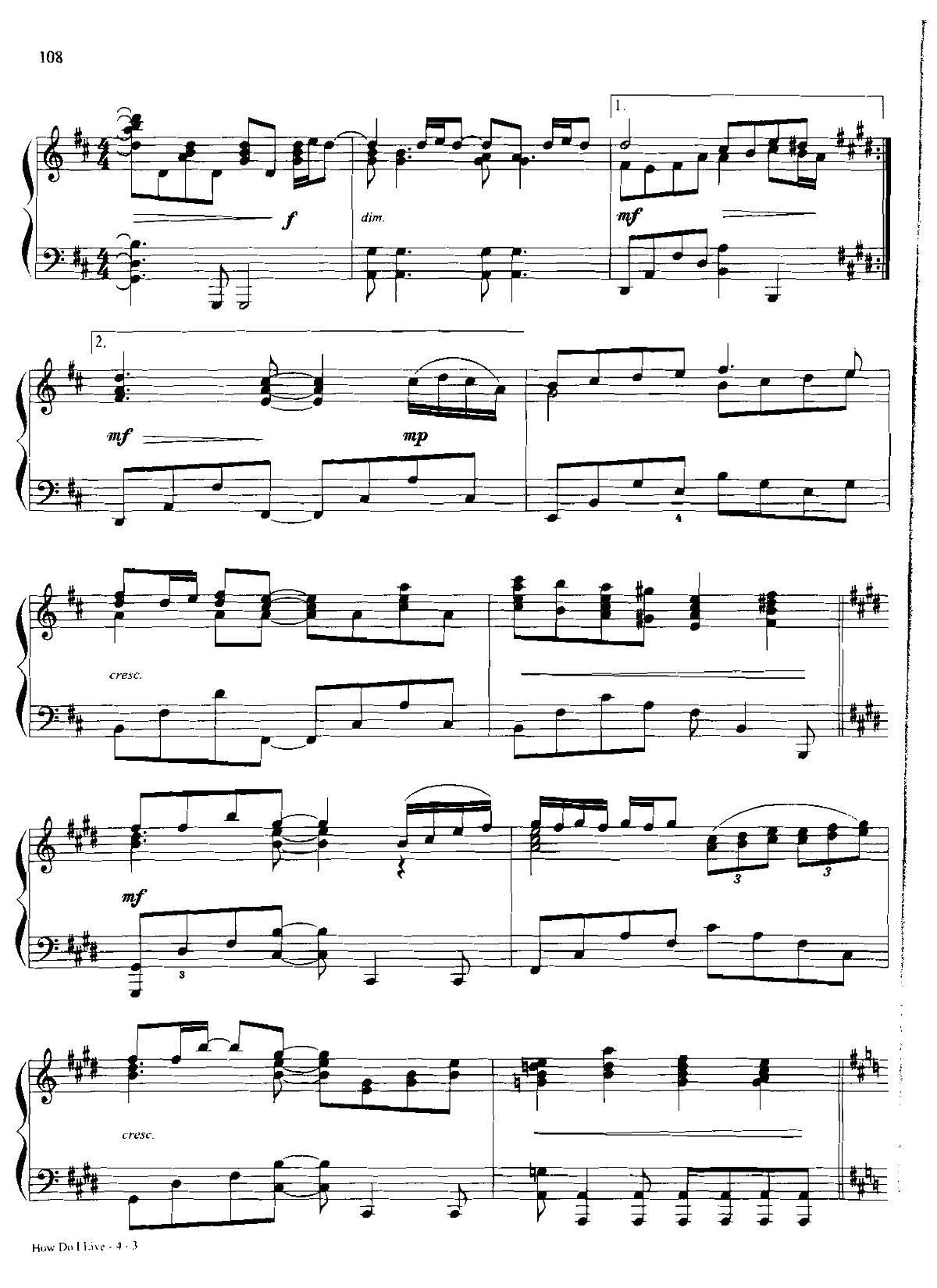 MOW DO I LIVE Dan Coates �������{ ��(����V)3