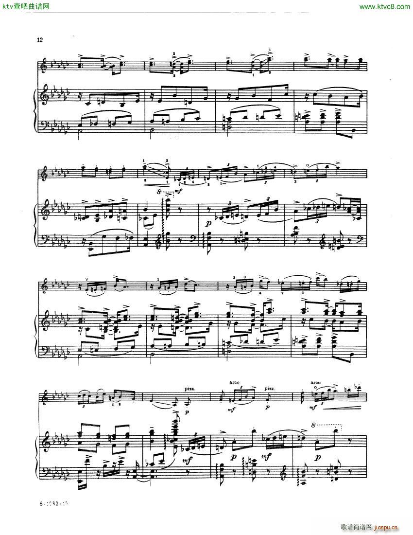 3 Preludes Piano Parts Gershwin(����V)10