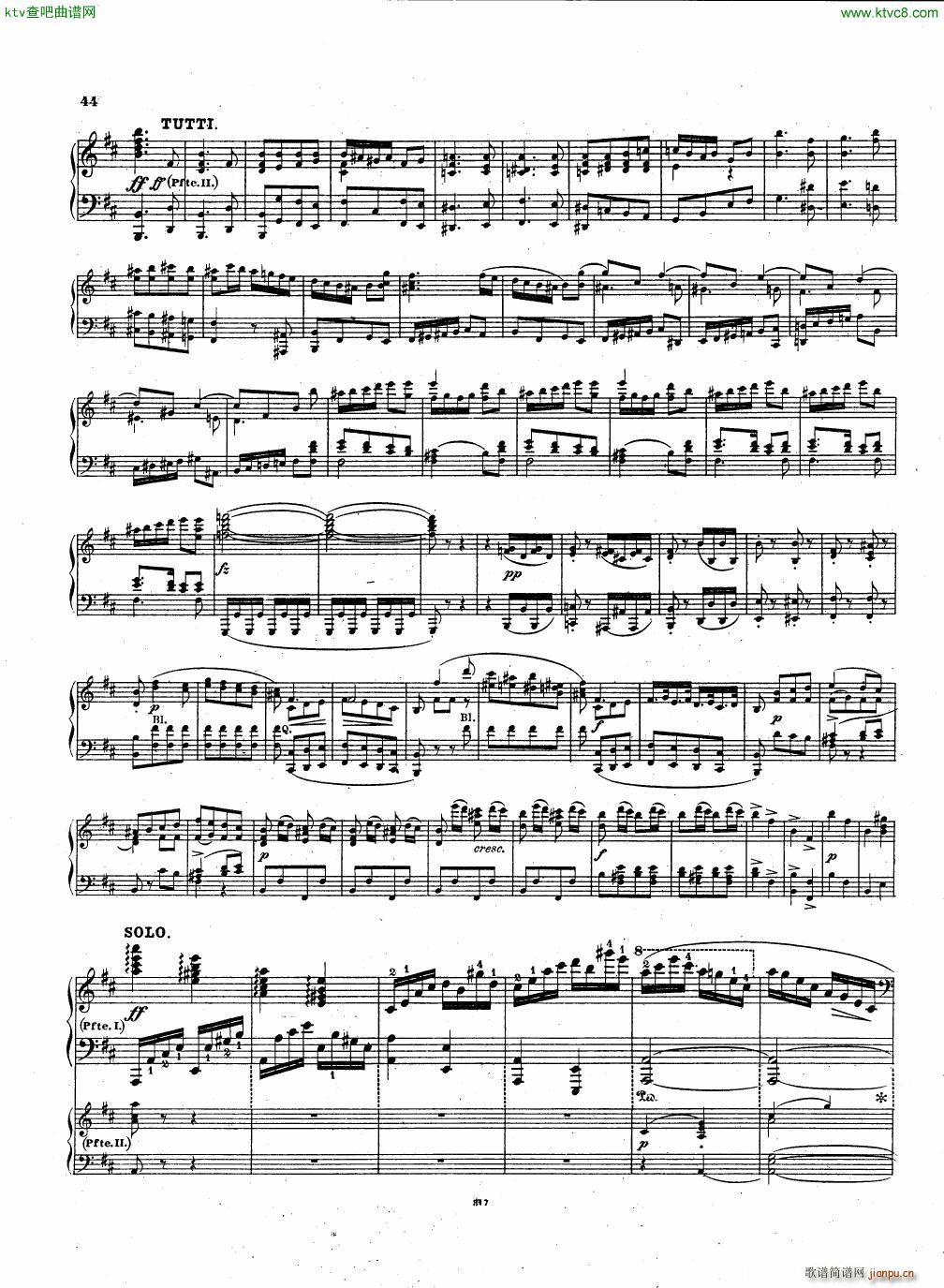 Hummel Piano concerto Op 89 II(����V)6