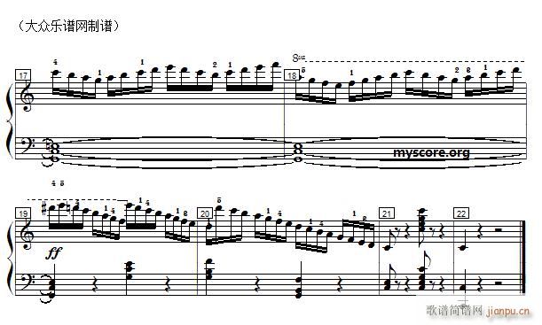 ܇(ch��)���� ��ٿ��پ����� Czerny 299 ��1�� ��������ʾ(����V)3