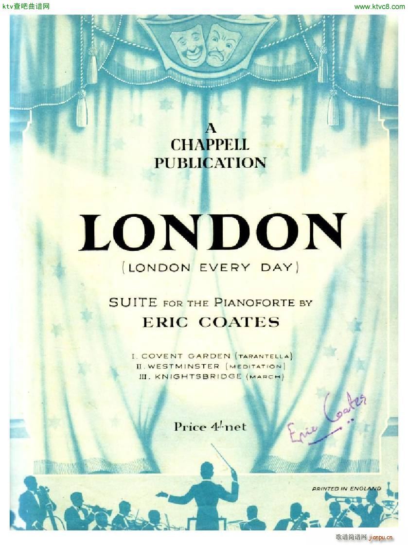 Coates London Suite Piano Suite(����V)1