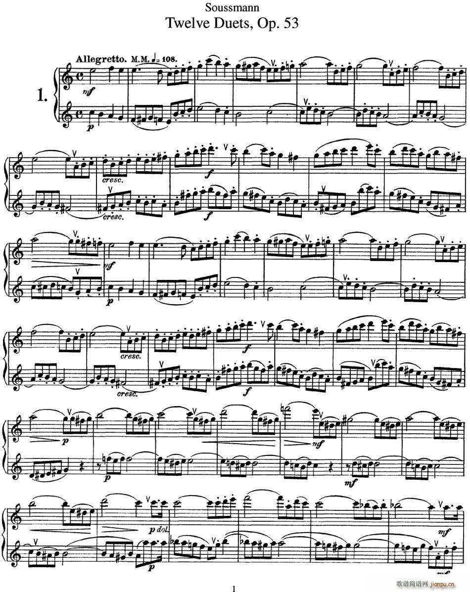 �K˹��12���L(ch��ng)��������Op 53 NO 1 NO 4(�Ѻ��V)1