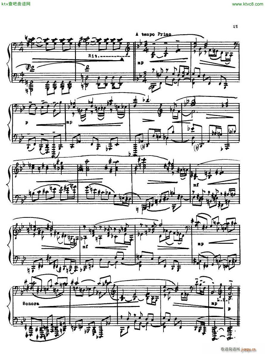 Antheil Piano Sonata No 4(����V)20