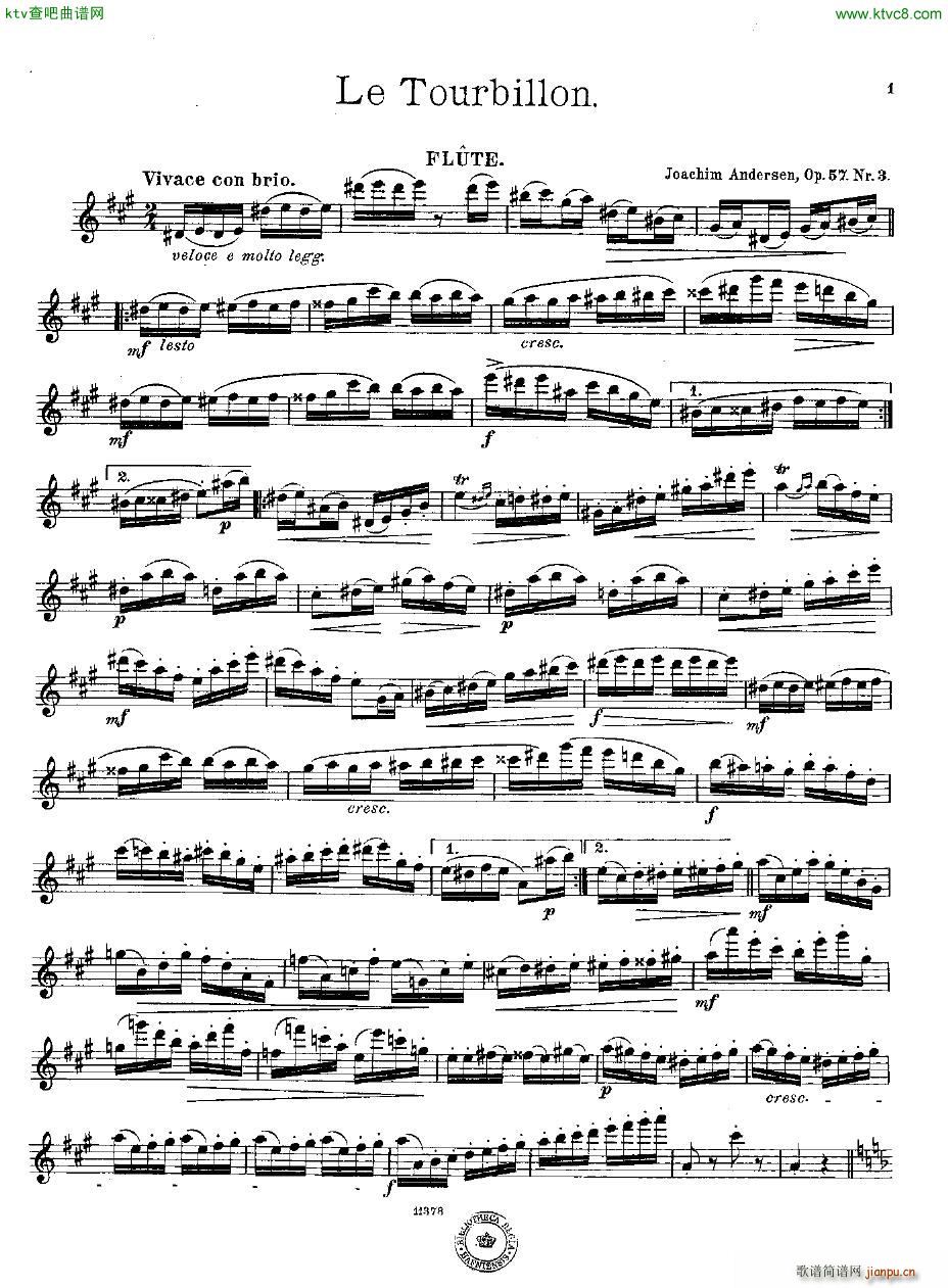 Andersen op 57 Trois Morceaux fl pno(����V)26