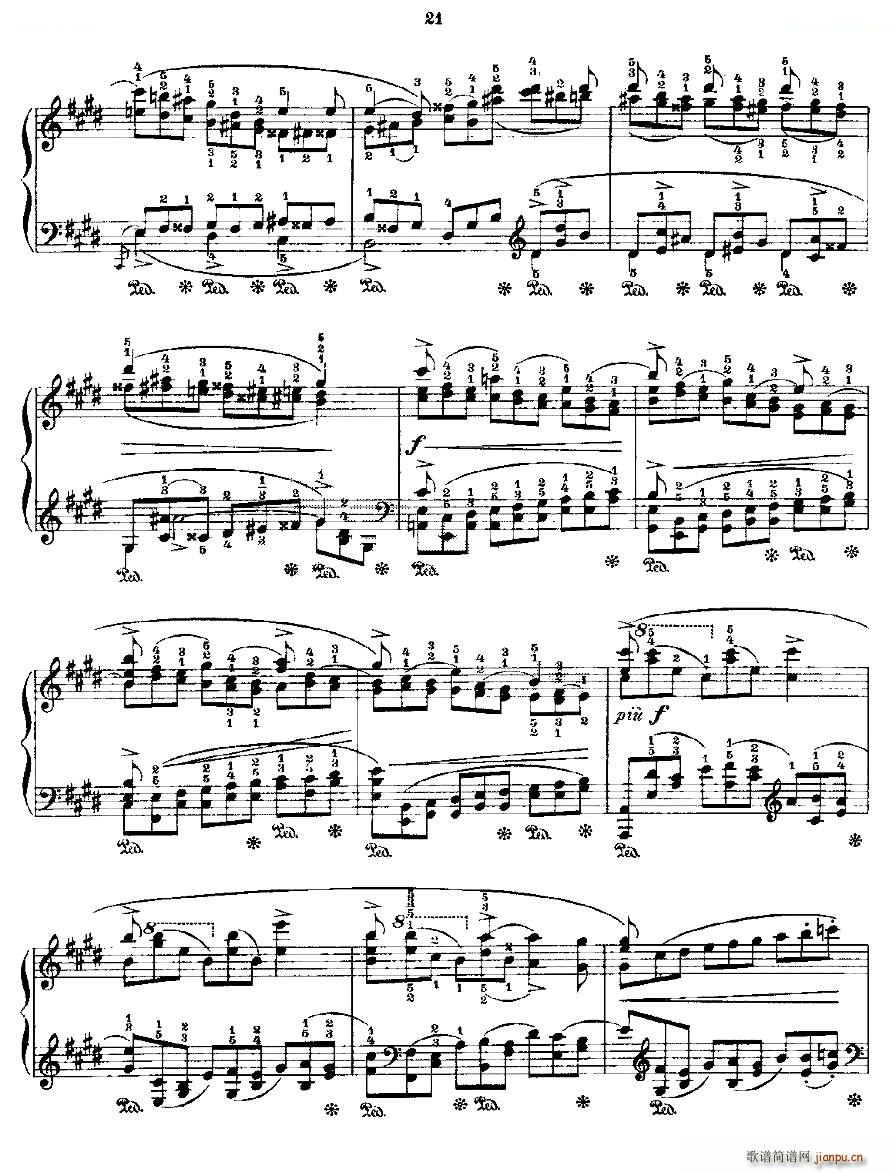 Ф�� ������ Fr Chopin Op 25 No5 1(����V)5