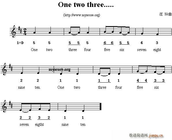 One two three����(ʮ�ּ�����)1