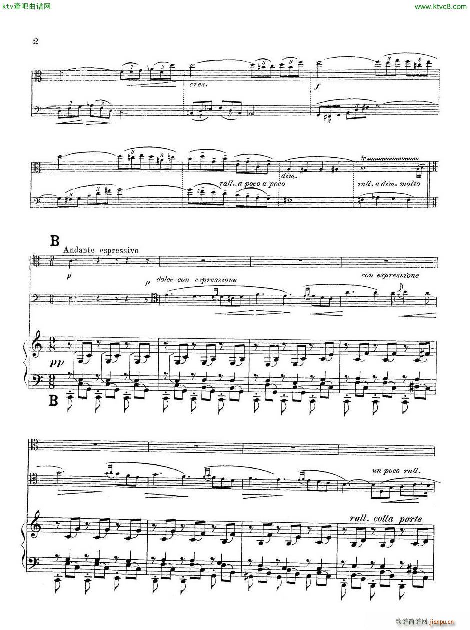 Drigo Meditation Viola Cello Piano(����V)13