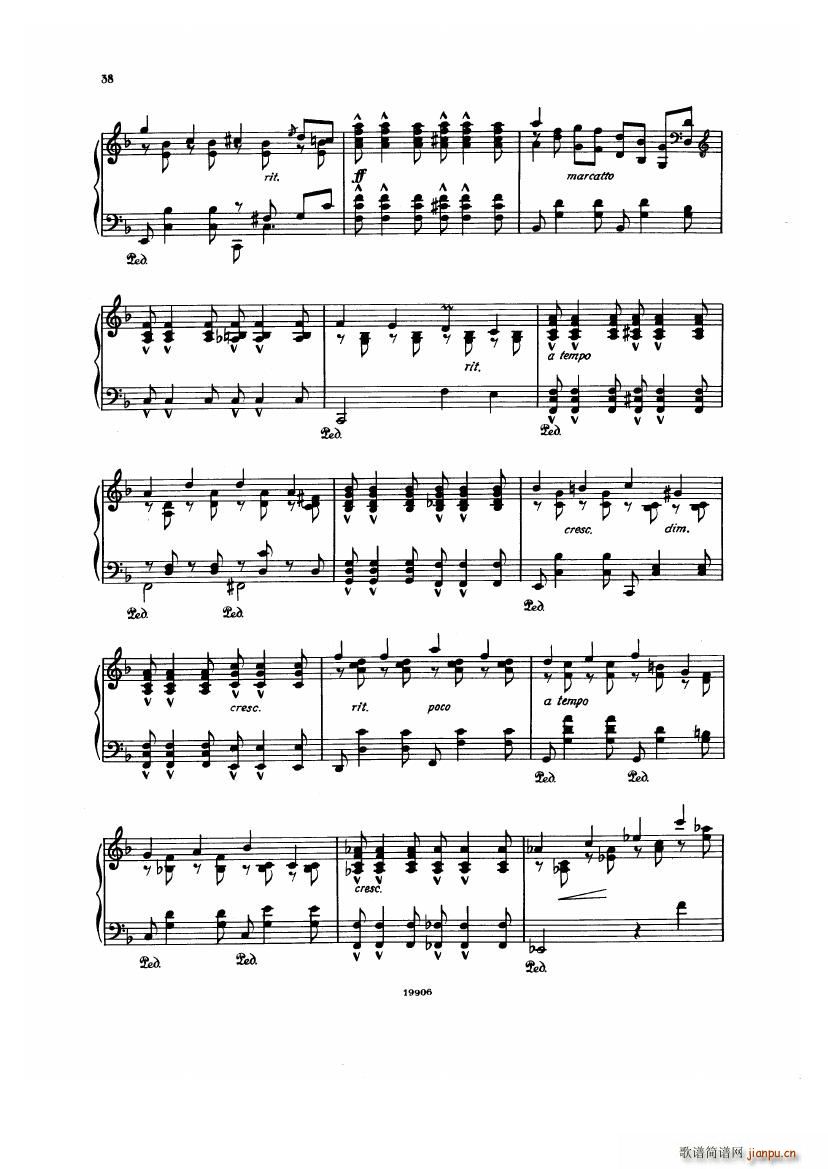 Albeniz op 65 Etudes no 1 7(����V)38