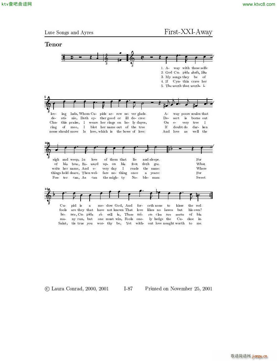 Dowland Lute Music ��(����V)43