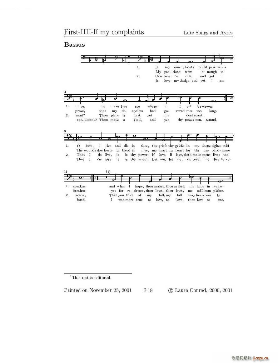 Dowland Lute Music һ Lute Music һ(ʮ�ּ�����)24