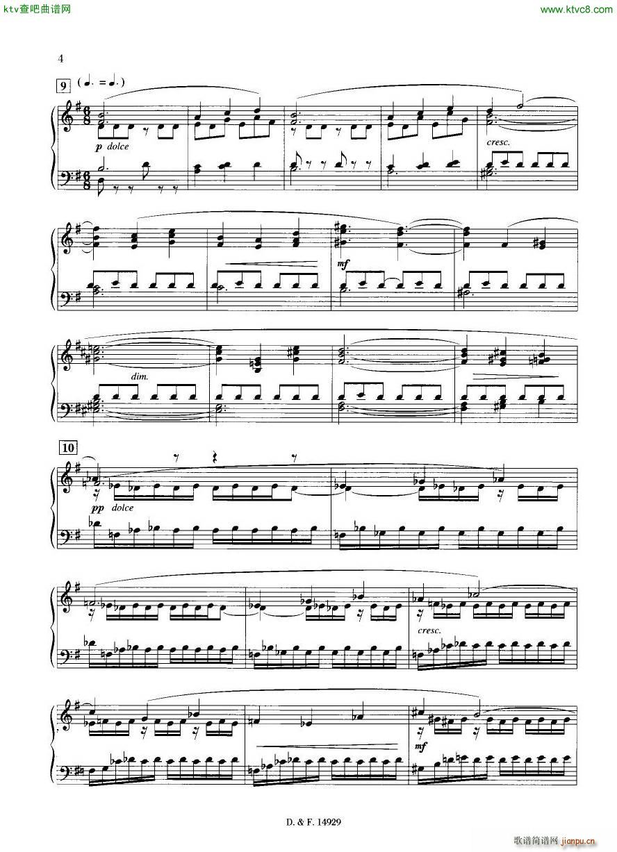 Durufl�� Op 6 Trois Danses(����V)3