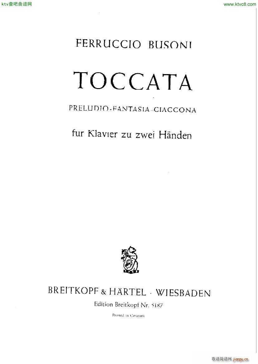 Busoni Toccata(����V)1